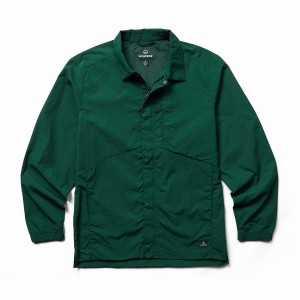 Dark Green Men Wolverine Windbreaker Jackets | GGS312JI