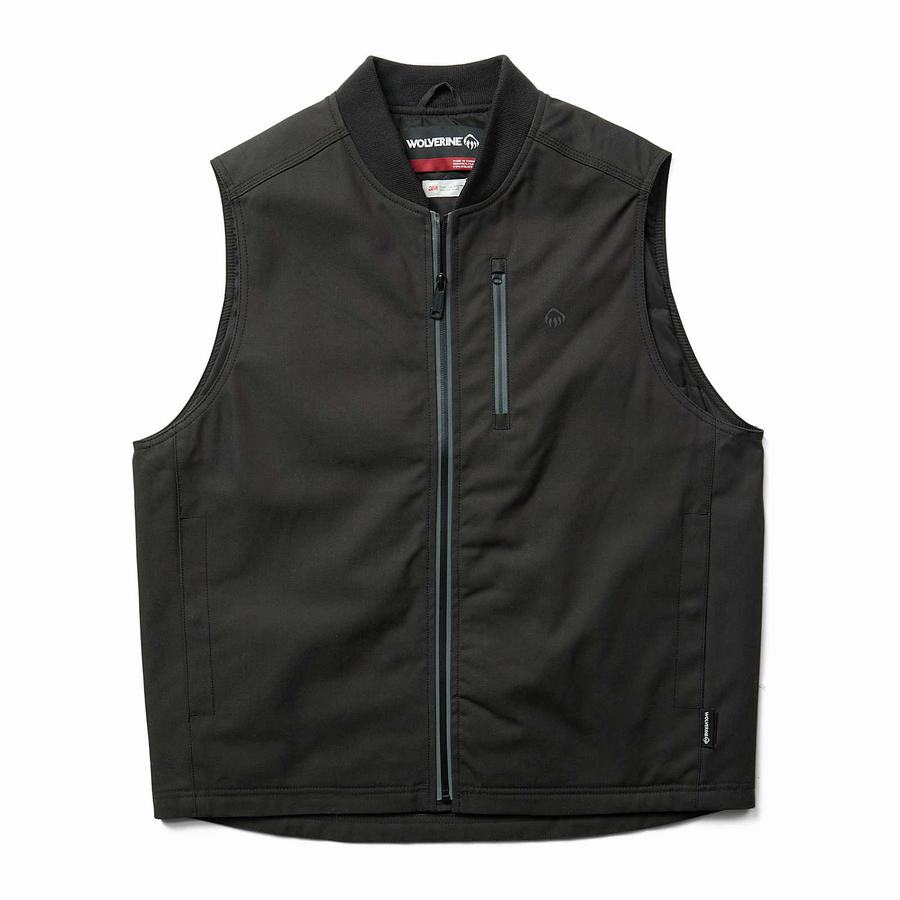 Black Men Wolverine Fortifier Vest | BLL7625ZO