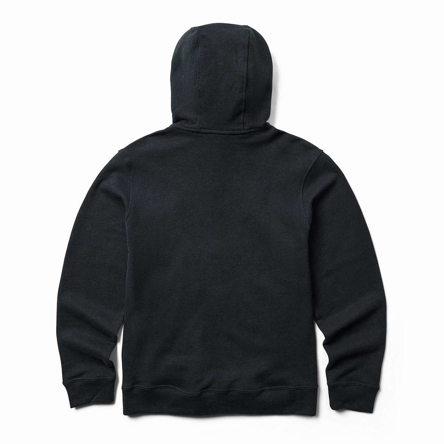 Black Men Wolverine Hemp Hoodie | DHK7097HF