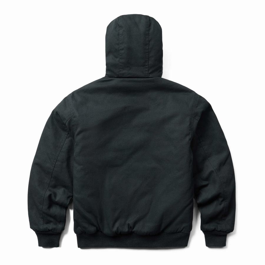 Black Men Wolverine Jaxon Hooded Big & Tall Jackets | ARH2453DL