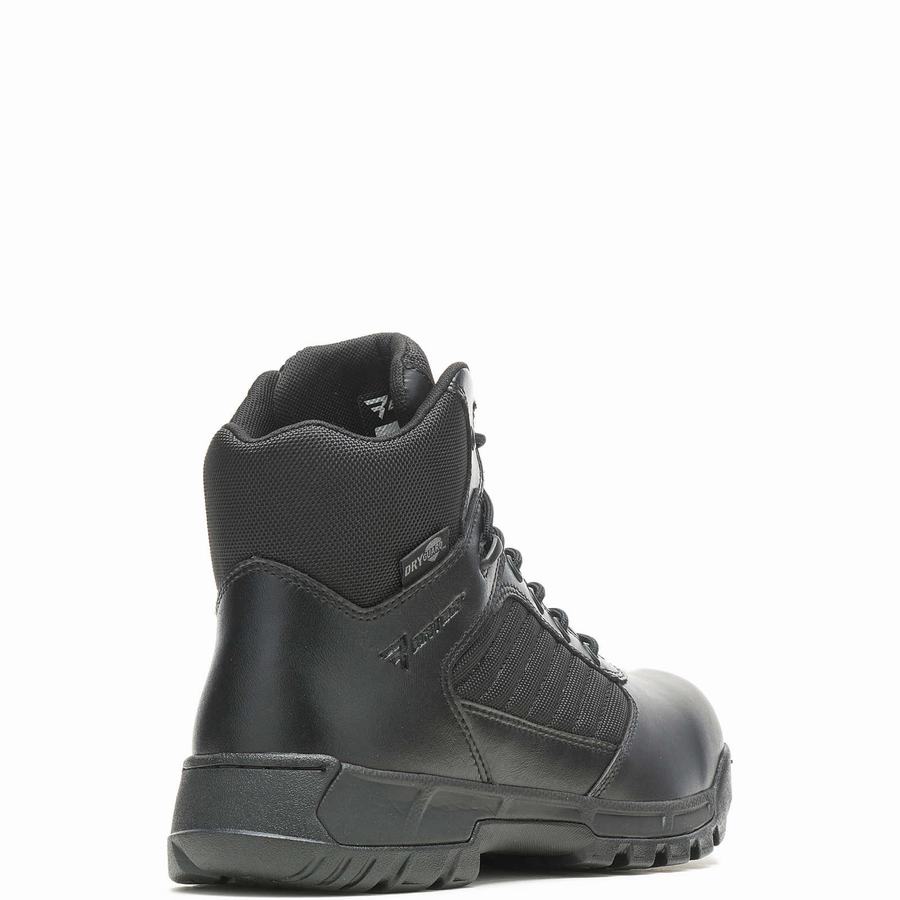 Black Men Wolverine Tactical Sport 2 Mid DRYGuard Work Boots | FCK303MY