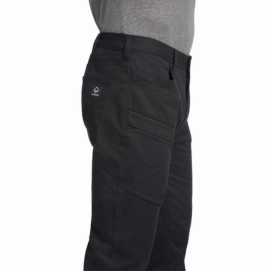 Black Men Wolverine Tactical Urban Fit Pants | XGW8859QK