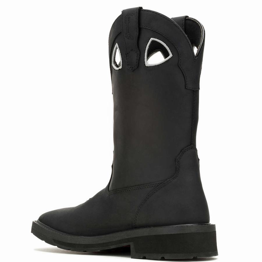 Black Men Wolverine x Metallica Scholars Rancher Boots | PNO4278RA