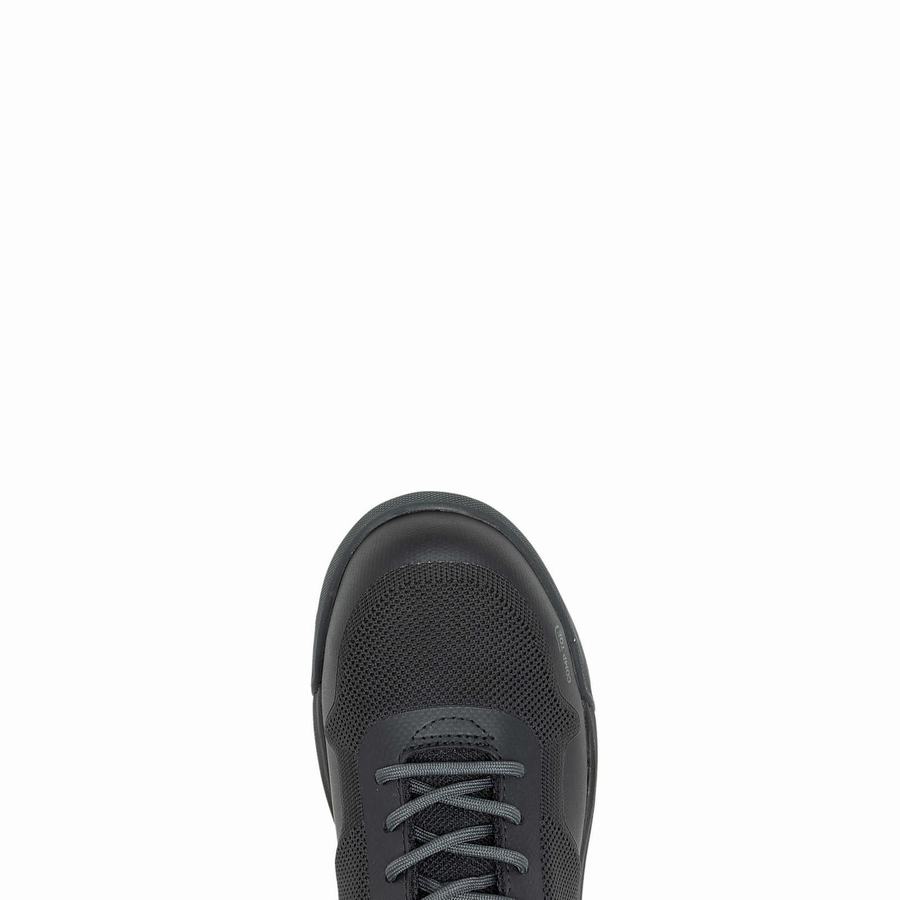 Black Women Wolverine Dart Knit DuraShocks® CarbonMax® Work Shoes | LYU4096ST