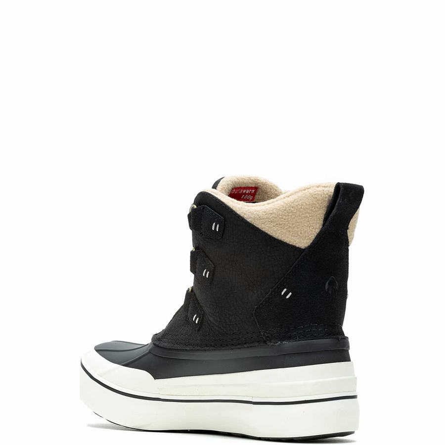 Black Women Wolverine Torrent Waterproof Insulated Chukka Boots | EDL5977QK