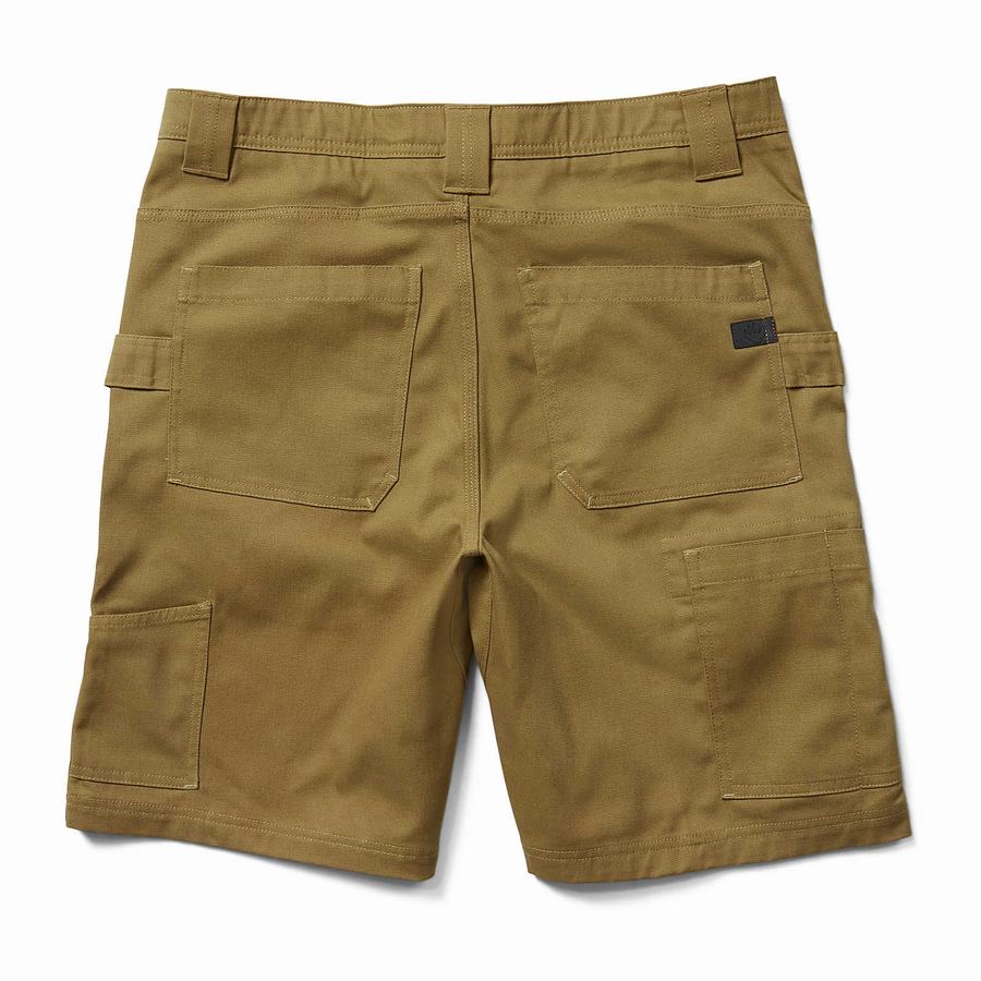 Brown Men Wolverine Guardian Cotton™ Work Shorts | ASY689CW