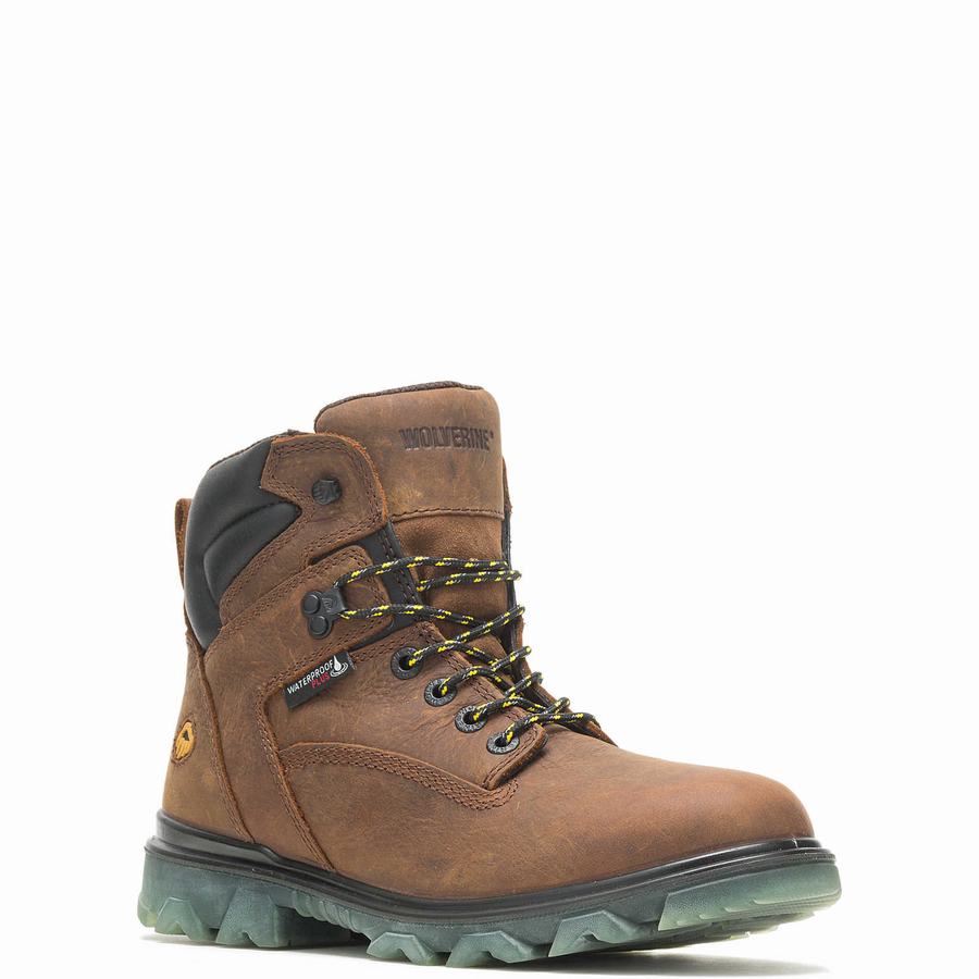 Brown Men Wolverine I-90 EPX® CarbonMAX® Work Boots | JHZ5154AY