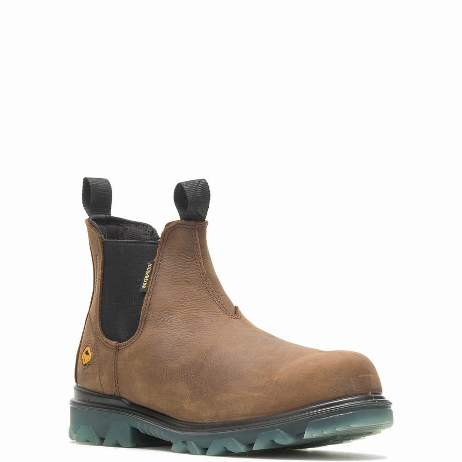 Brown Men Wolverine I-90 EPX® Romeo CarbonMAX® Work Boots | MOB2123MO