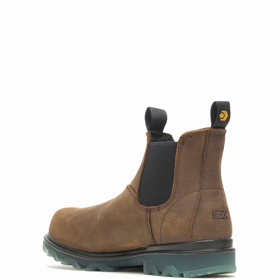 Brown Men Wolverine I-90 EPX® Romeo CarbonMAX® Work Boots | MOB2123MO