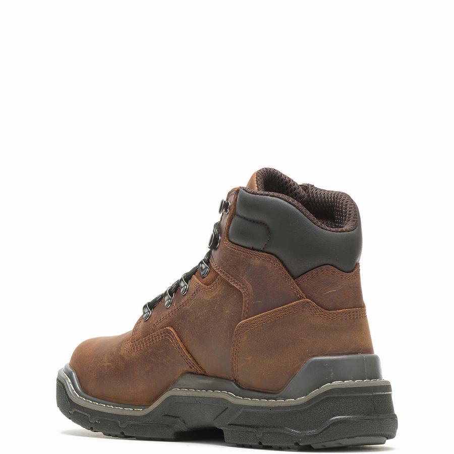 Brown Men Wolverine Raider DuraShocks® Waterproof 6