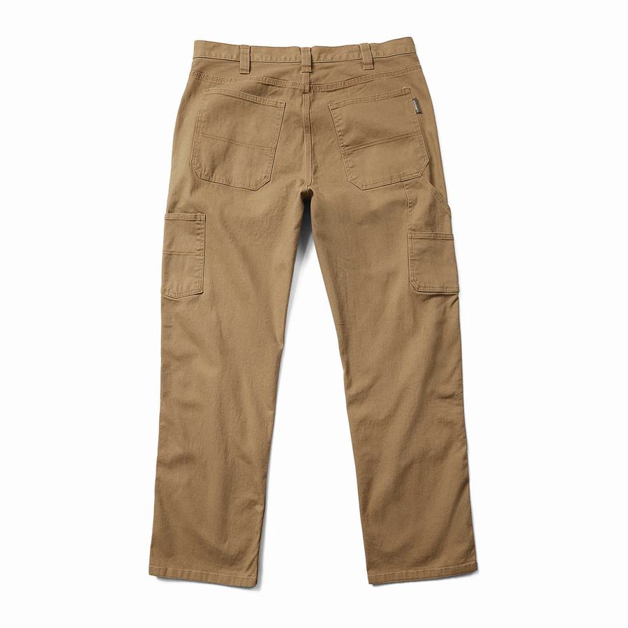 Brown Men Wolverine Steelhead Stretch Pants | PQY6562MQ