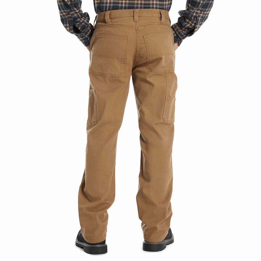 Brown Men Wolverine Steelhead Stretch Pants | PQY6562MQ