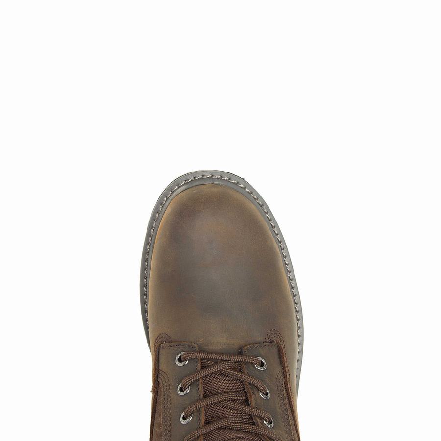 Dark Brown Men Wolverine Floorhand Insulated 8