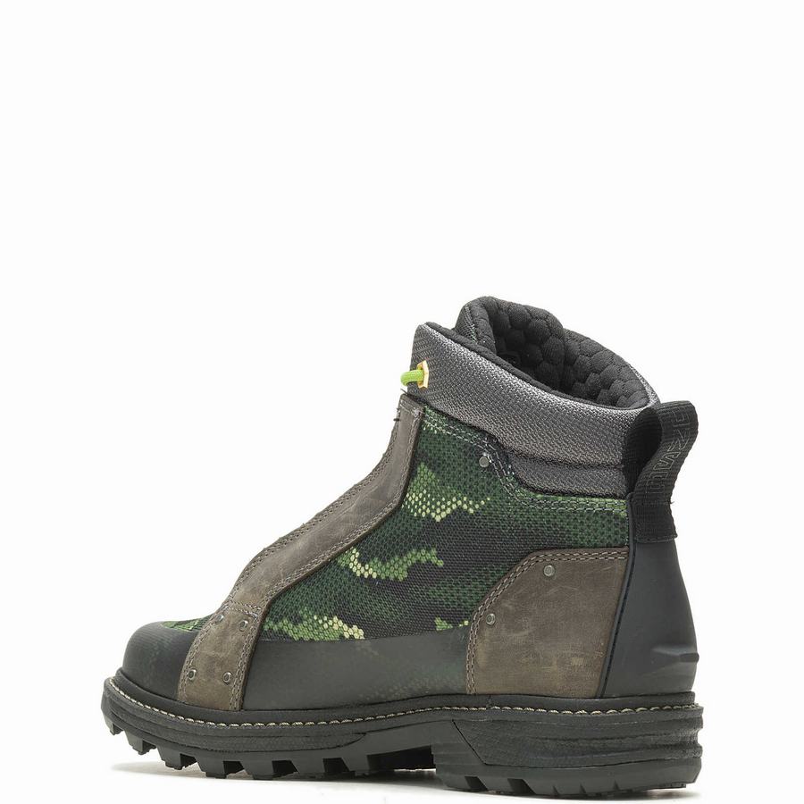 Green Men Wolverine Halo Spartan Work Boots | GQI6141KQ