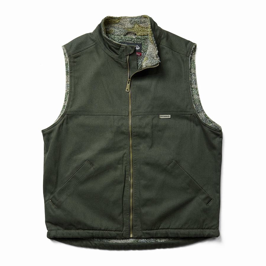 Green Men Wolverine Upland Vest | ZTZ6560LE