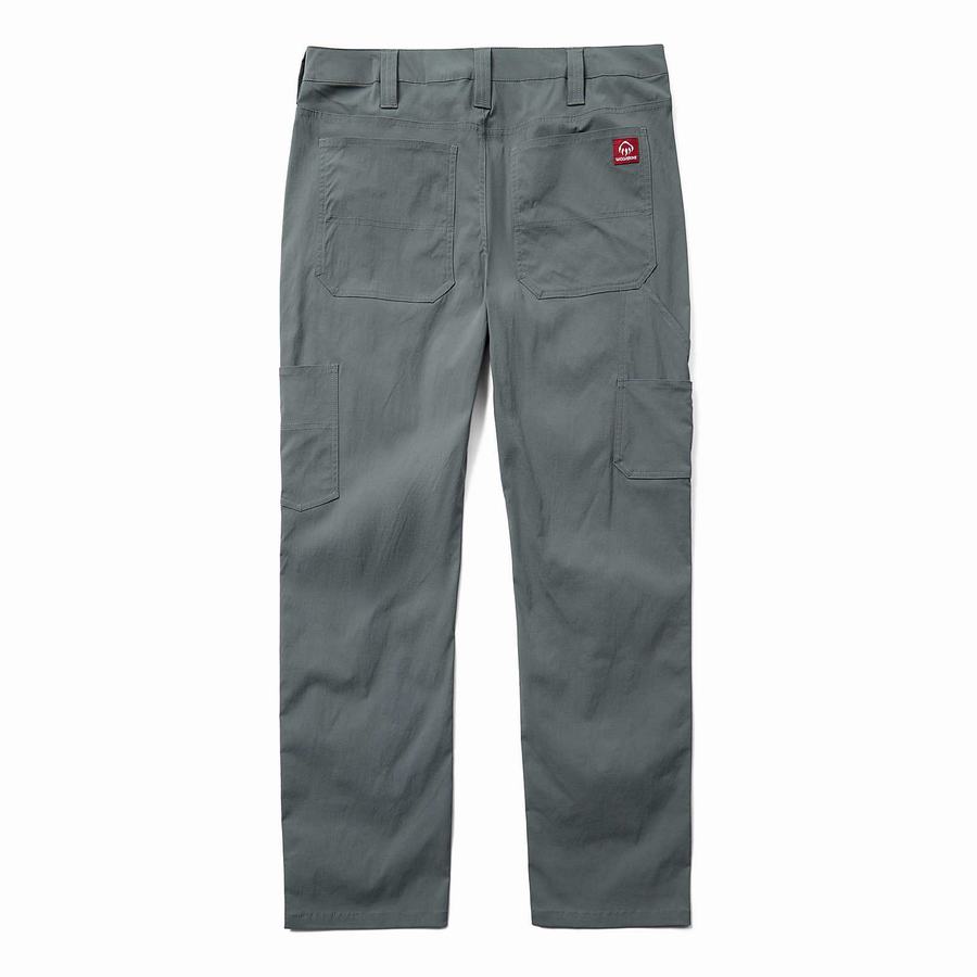 Grey Men Wolverine Bolt LW Ripstop Utility Pants | BOE2229EP