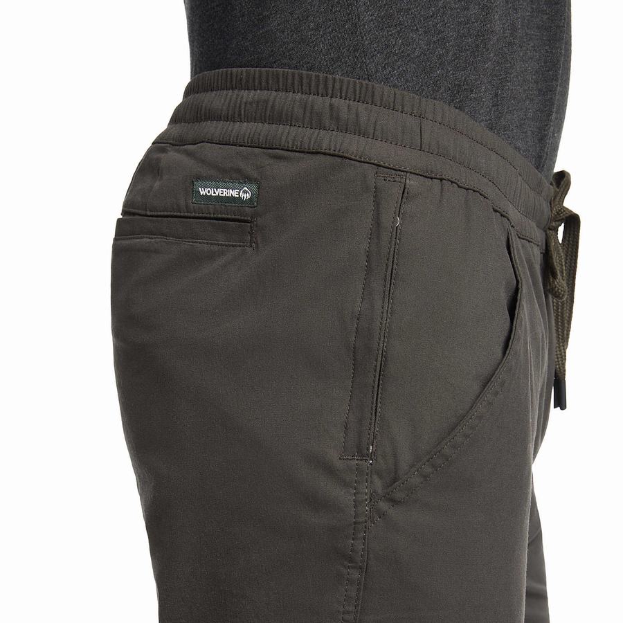 Grey Men Wolverine Carbur Active Pants | HGO9832LU