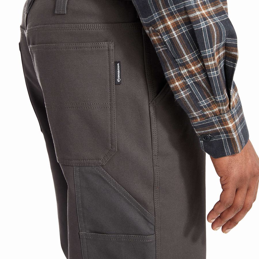 Grey Men Wolverine Duralock™ Steelhead Pants | MAK7172CN