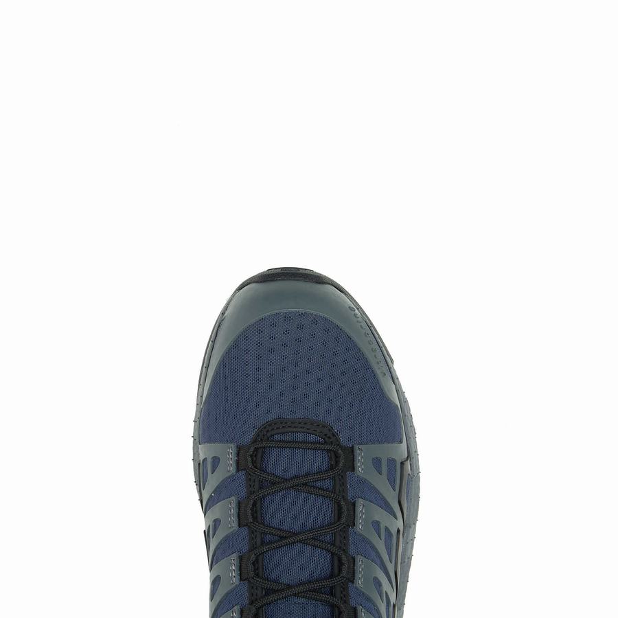 Navy Men Wolverine Rev Vent UltraSpring™ DuraShocks® CarbonMAX® Work Shoes | IFV3245SD