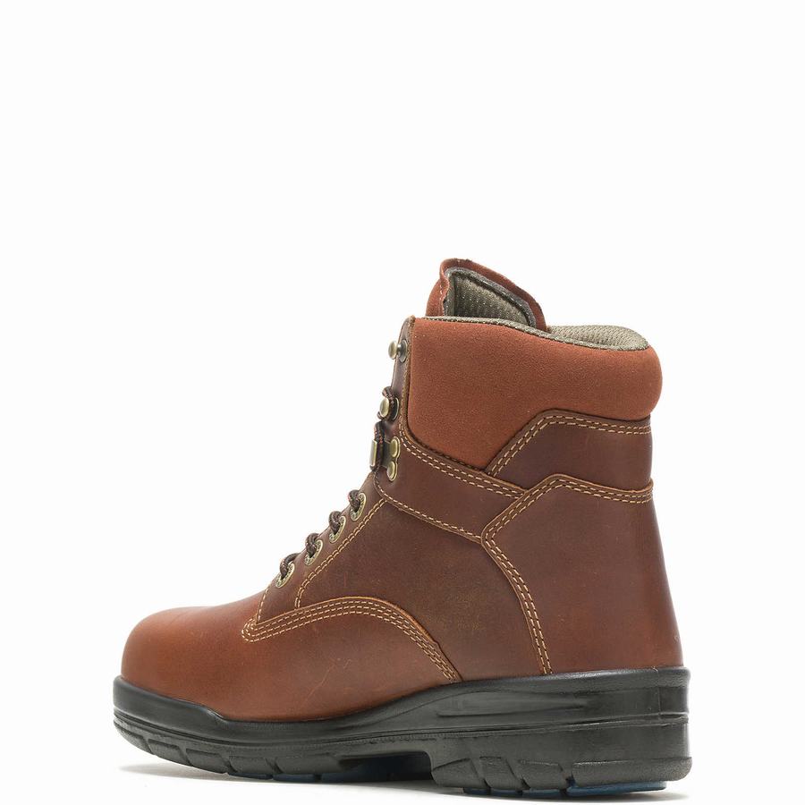 Red Brown Men Wolverine DuraShocks® SR 6