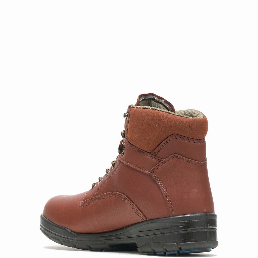 Red Brown Men Wolverine DuraShocks® SR Direct-Attach 6