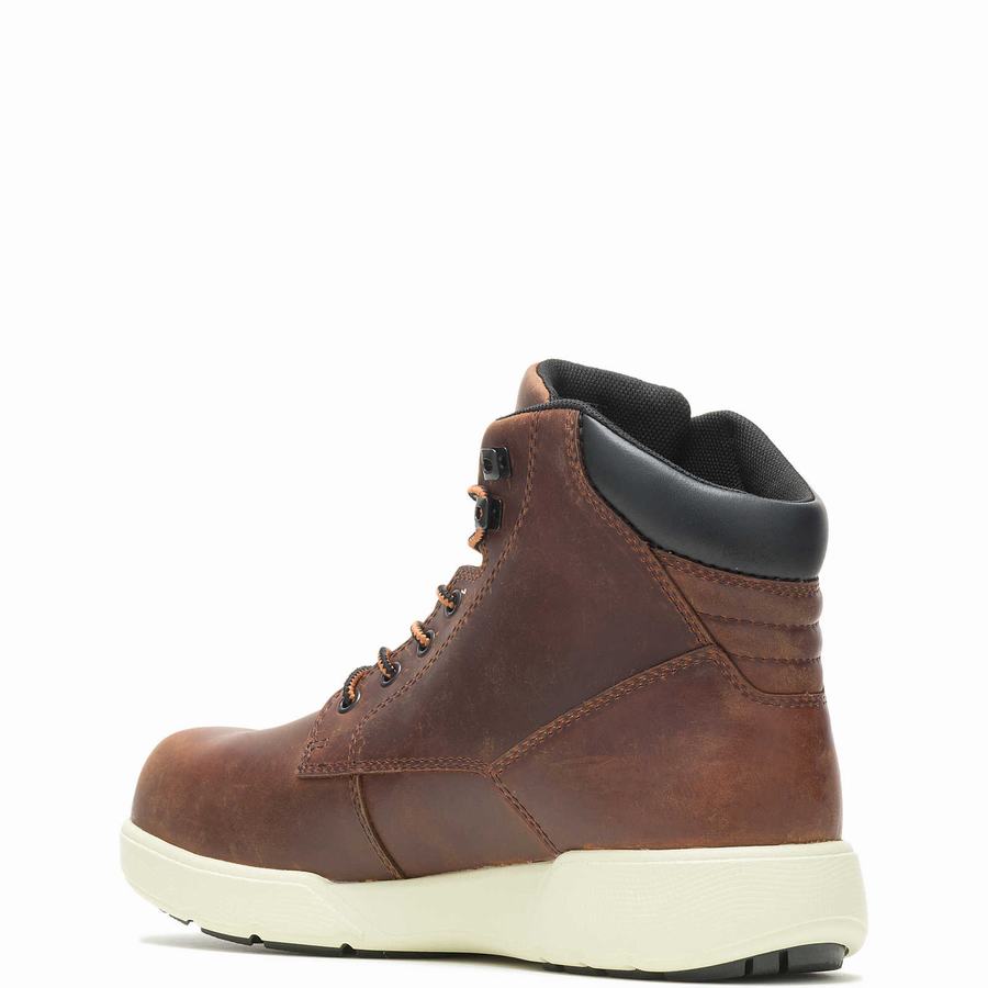 Red Brown Men Wolverine Kickstart DuraShocks® CarbonMAX® 6