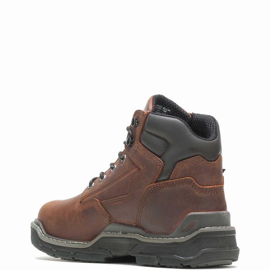 Red Brown Men Wolverine Raider DuraShocks® Insulated 6