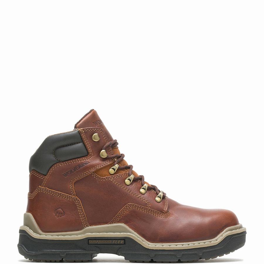 Red Brown Men Wolverine Raider DuraShocks® 6\