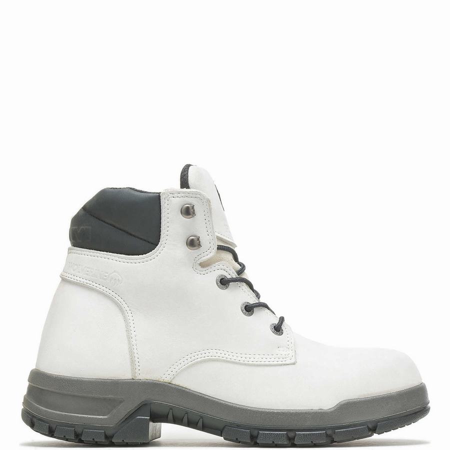 White Men Wolverine Ram Trucks Collection - Tradesman Safety Toe Work Boots | QDQ9943VL